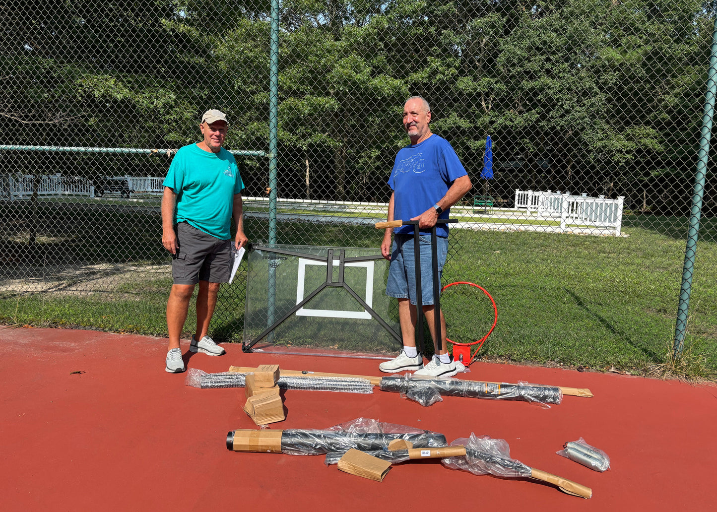 Basketball Hoop is Ready! 🏀