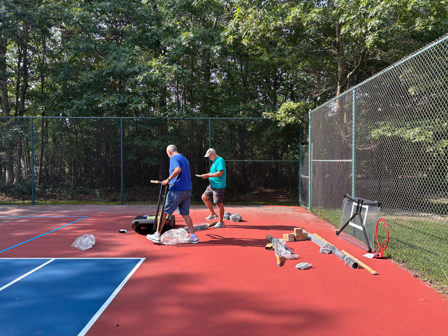 Basketball Hoop is Ready! 🏀